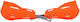 Motorcycle Protective Hand Guards Handlebar Grips Motorcycle 22-28mm Motocross - Enduro - ATV 2pcs in Orange Colour