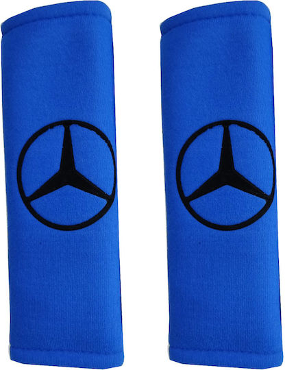Race Axion Autositzgurt-Pads Mercedes Blau 2Stück
