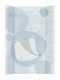 Kikka Boo Мека подложка за смяна Little Fox от Пластмаса Blue 70x50см