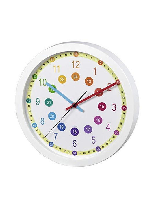 HAMA Wall Clock Plastic Multicolour Ø30cm