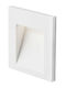 Rendl Light Studio TESS SQ Wandmontierte Außen-Deckenleuchte LED IP54 3W mit Warmweiß Licht 6.5x6.5x6.5εκ.