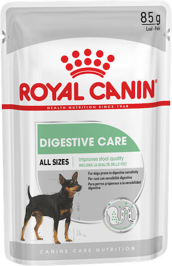 Royal Canin Digestive Care Wet Dog Food in Diet Pouch with Meat 85gr