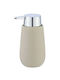 Wenko Badi Dispenser Ceramic Beige 320ml