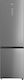 Teka Ψυγειοκαταψύκτης 378lt NoFrost Υ201.8xΠ59.5xΒ69εκ. Inox NFL 460