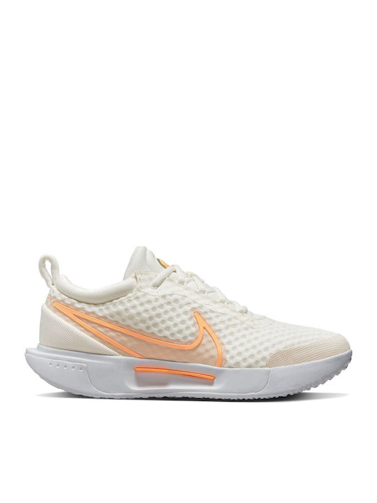 Nike Zoom Pro Γυναικεία Παπούτσια Τένις για Σκληρά Γήπεδα Sail / Sanddrift / Peach Cream