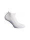 Walk Men's Solid Color Socks White