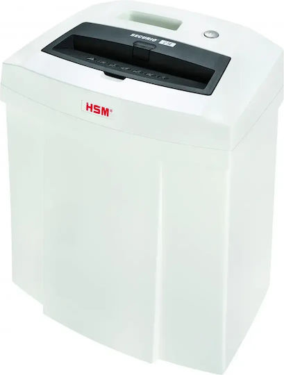 HSM Distrugător de Documente Securio C14 Tăietură în bandă 12 Foi cu Coș 20lt