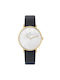 Pierre Cardin Watch with Black Leather Strap