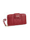 Verde Large Women's Wallet Burgundy