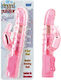 Seven Creations Ringed Pulsating Δονητής Rabbit Pink