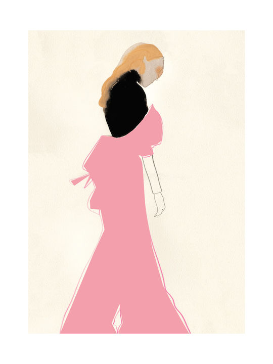 Paper Collective Αφίσα Pink Dress 30x40cm