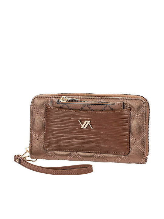 Verde Large Women's Wallet Classic Bronze Verde Large Women's Wallet Classic Bronze