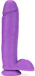 Blush Neo Realistic Dildo with Suction Cup Neon Purple 28cm Τ-331757