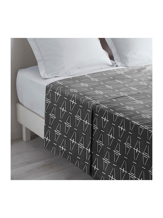 Douceur d'Intérieur Aristide Σεντόνι Υπέρδιπλο 240x300εκ. Anthracite