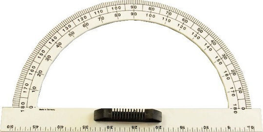 Exas Paper Winkelmesser Kunststoff Transparent 50cm mit Griff
