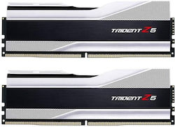 G.Skill Trident Z5 RGB 32GB DDR5 RAM με 2 Modules (2x16GB) και Ταχύτητα 6000 για Desktop