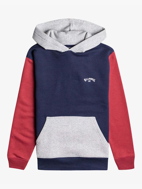 Billabong Kids Sweatshirt with Hood and Pocket Navy Blue