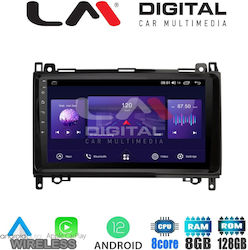 LM Digital Car-Audiosystem für Mercedes-Benz Sprinter / Vito / Viano 2004-2019 (Bluetooth/USB/WiFi/GPS) mit Touchscreen 9"