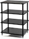 Solidsteel S2-4 Rack 4 Ebenen Schwarz 58.4x82.8x43cm