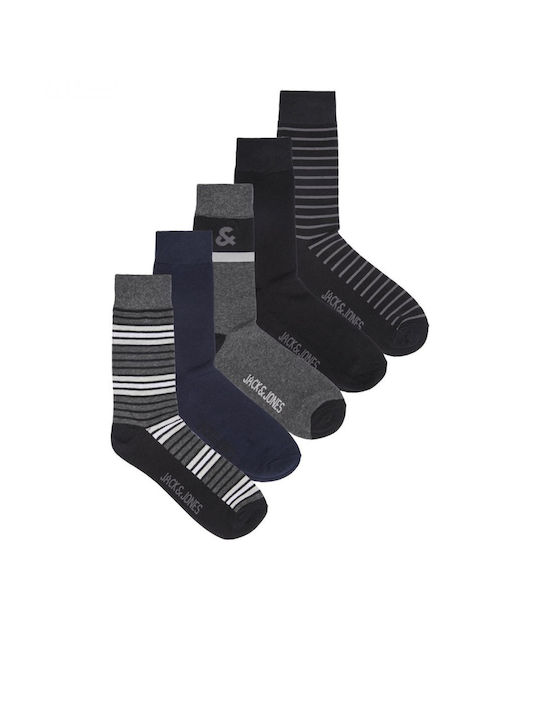 Jack & Jones Men's Socks Black 5 Pack