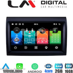 LM Digital Car-Audiosystem für Peugeot Boxer / 308 Fiat Ducato Citroen Pullover 2013 (Bluetooth/USB/AUX/WiFi/GPS) mit Touchscreen 7"