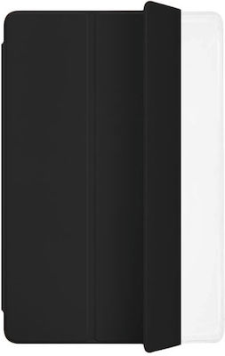Slim Tri-Fold Flip Cover Δερματίνης Μαύρο (Lenovo Tab M10 10.1")