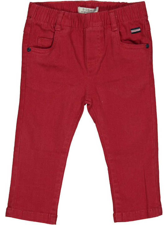 Birba Trybeyond Kids' Fabric Pants Red