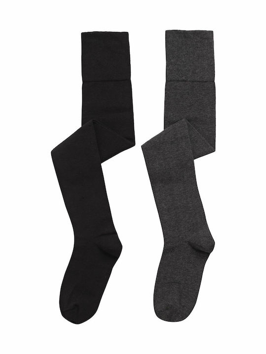 ME-WE ME-WE Damen Monochrome Graue Socken