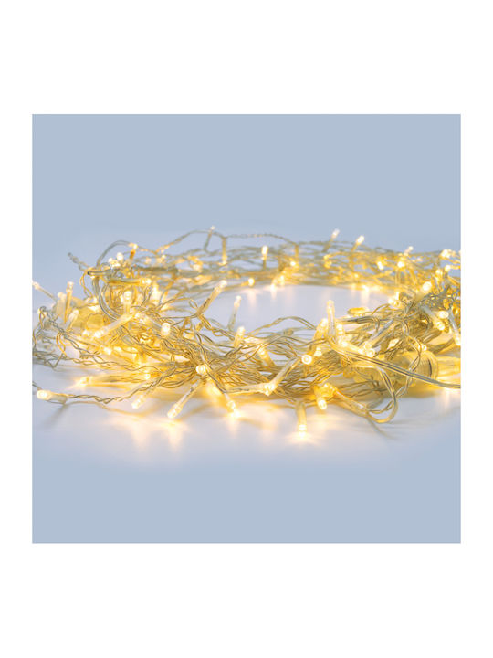 180 Lights LED 5m. Warm White in String 1pcs