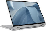 Lenovo IdeaPad Flex 5 16IAU7 16" IPS Touchscreen (Kern i5-1235U/8GB/512GB SSD/Fenster 11 S) Cloud Grey