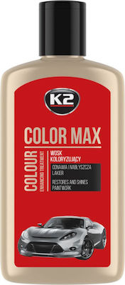 K2 Υγρό Κερώματος Κόκκινο για Αμάξωμα Color Max 250ml