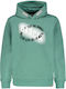Kids Sweatshirt with Hood Green