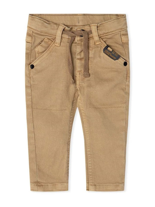 Kinder Hose Chino Stoff Beige