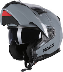 Pilot Nardo Road SV Flip-Up Helmet with Sun Visor ECE 22.05 1600gr