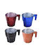 Espiel Casablanca Set of Cups Espresso Glass Multicolored 70ml 4pcs