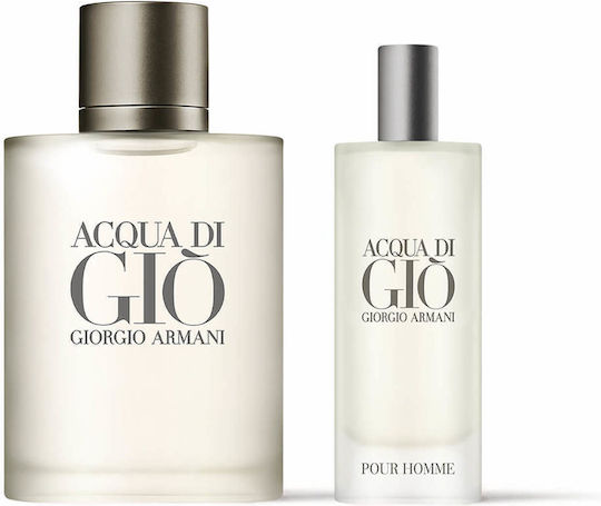 Giorgio Armani Acqua Di Gio Herren Set mit Eau de Toilette 2Stück