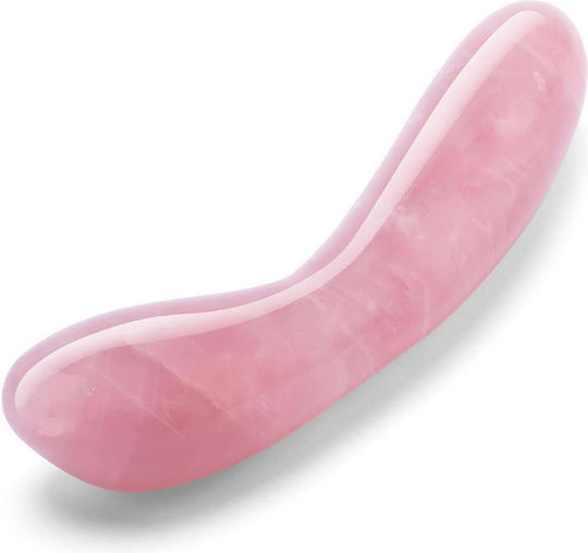 Le Wand Crystal G Wand Dildo Rose Quartz 18cm