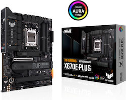 Asus TUF Gaming X670E-Plus Placă de bază ATX cu AMD AM5 Socket