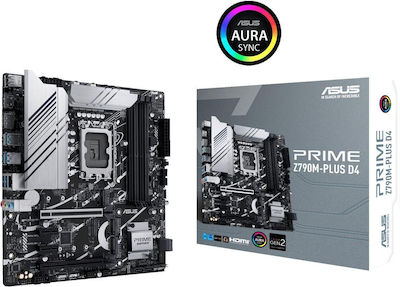 Asus Prime Z790M-PLUS D4 Mainboard Micro ATX mit Intel 1700 Sockel