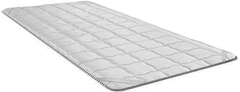 Lago Mattress Topper King Size Polyester with Elastic Straps 180x200x3cm