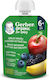 Gerber Fruit-Vegetable Puree with Flavor Apple, Banana, Blueberry and Blackberry No Added Sugar 90gr for 6+ Months