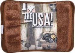 Tpster General Use Heating Pad Brown 26x18.5cm