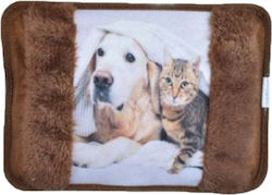 Tpster General Use Heating Pad Brown 26x18.5cm