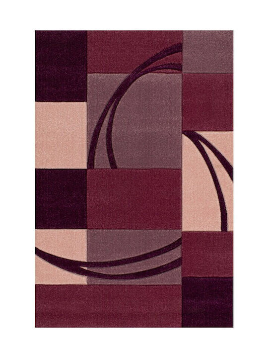 Koulis Carpets Rea 762 Covor Rectangular roz închis