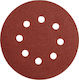 Yato Orbital Sander Sanding Sheet Κ220 with Holes 125x125mm Set 5pcs