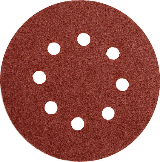 Yato Orbital Sander Sanding Sheet Κ220 with Holes 125x125mm Set 5pcs