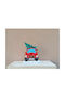 Noel Weihnachtliche Figur Auto Rot Höhe 22cm