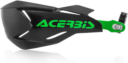 Acerbis Προστατευτικές Χούφτες Μηχανής X-Factory σε Πράσινο χρώμα