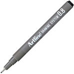 Artline Design Marker 0.8mm Black