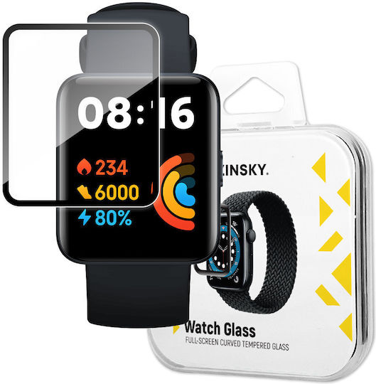 Wozinsky Vollflächig gehärtetes Glas für das Redmi Watch 2 Lite 1Stück